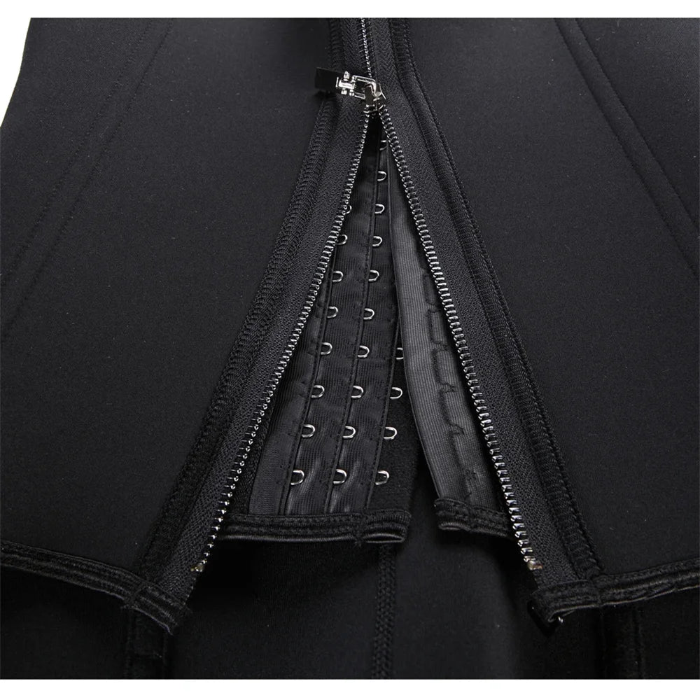 Schlanke Taille, starkes Ich – Waist Trainer Top mit Reißverschluss für Frauen 🔥