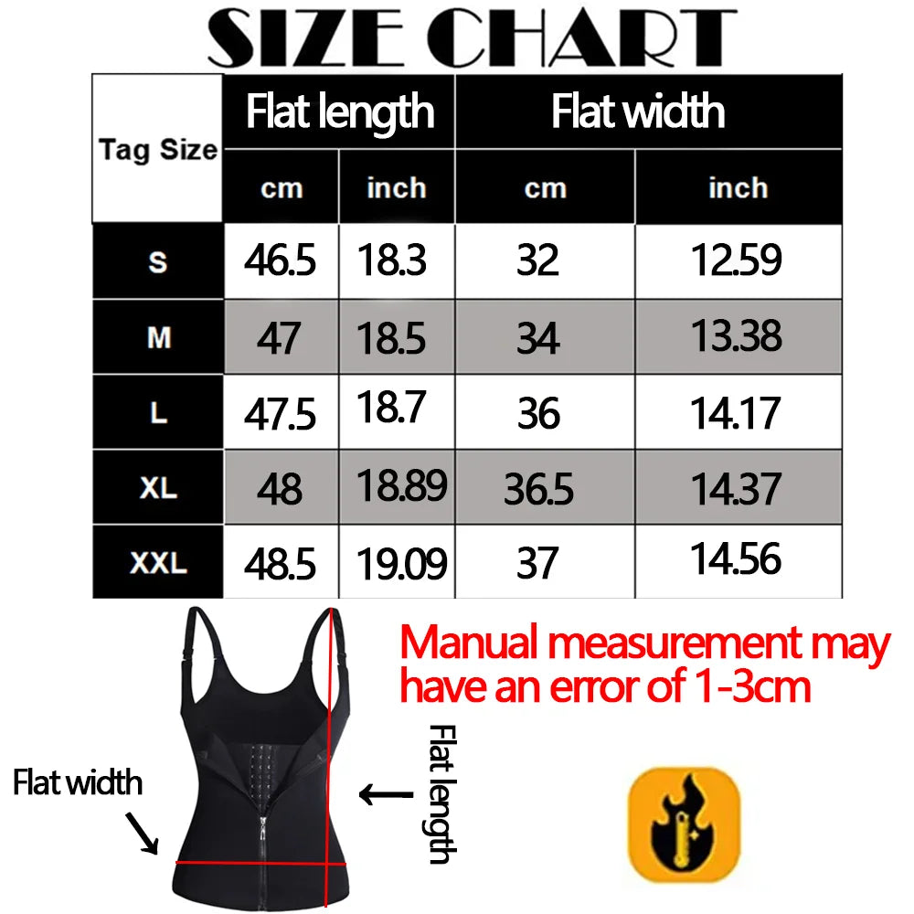 Schlanke Taille, starkes Ich – Waist Trainer Top mit Reißverschluss für Frauen 🔥