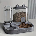 2-in-1 Automatischer Futterautomat für Katzen & Kleinhunde – Nass & Trocken