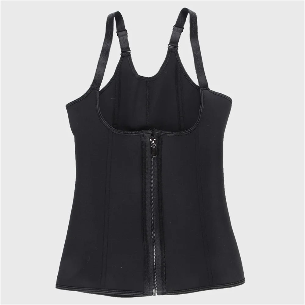 Schlanke Taille, starkes Ich – Waist Trainer Top mit Reißverschluss für Frauen 🔥