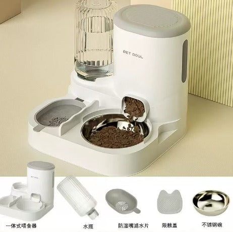 utomatischer Trinkbrunnen und Futternapf für Katzen und Hunde